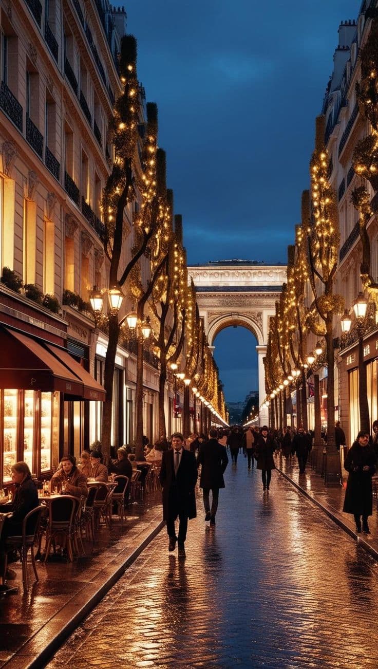 بازدید از خیابان شانزلیزه